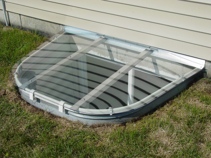 53x37 Sloped window well cover