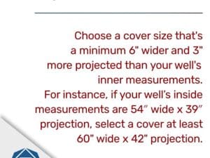Measuring guide timber wells