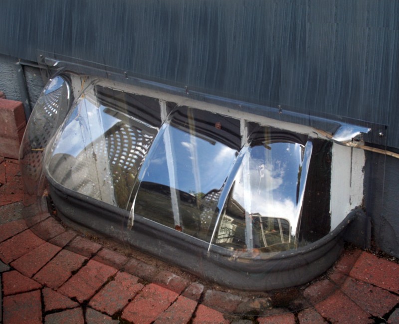 Bubble Dome Window Well Covers, Basement Window Rain Protection